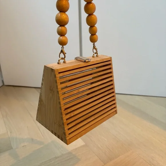 Wooden Beaded Handbag - Picture 13 of 13